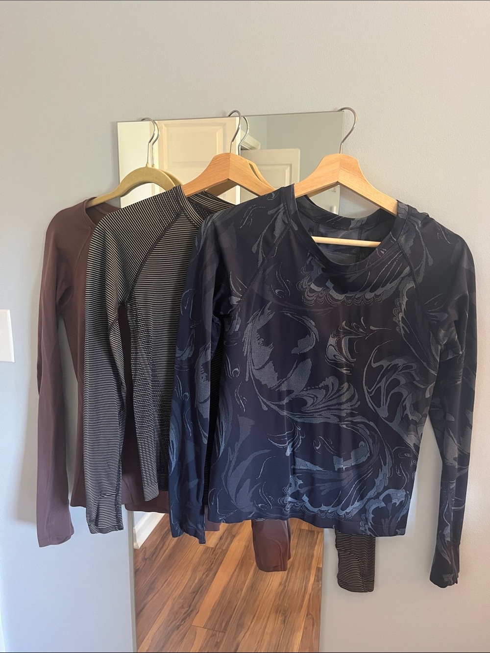 SET OF 3 Athleta Shirts (All size small, waist length)